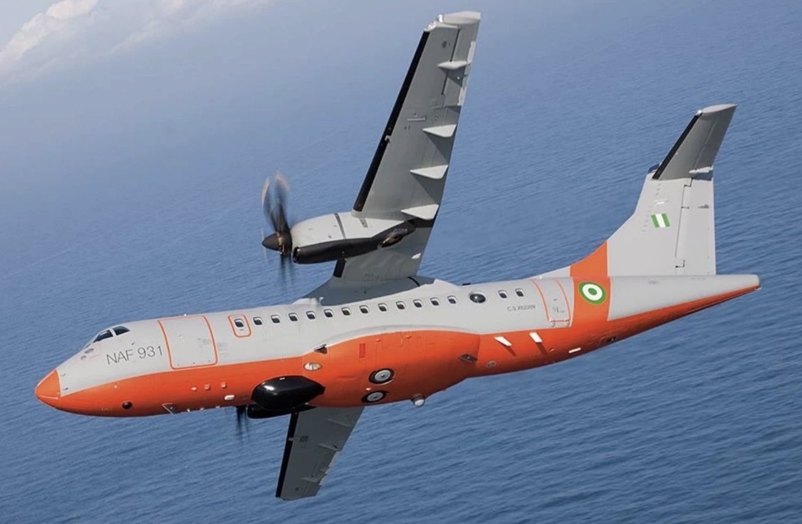 A Nigerian Air Force (NAF) ATR-42 maritime patrol plane (tail number NAF 931) crashed into a swamp near Igbokoda, Ondo State, during a routine logistics flight from Benin to Lagos